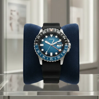 Montre de plongée sportive pour homme, bracelet en silicone, lunette rotative, fenêtre de date, marqueurs lumineux, montre-bracelet à quartz pour l'extérieur