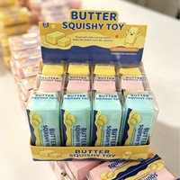Briquettes de beurre croustillantes en gros, boules artisanales, jouets sensoriels ASMR à montée lente, cadeau personnalisé anti-stress