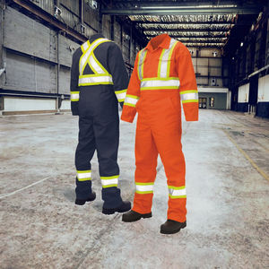 Overol de Seguridad de Alta Visibilidad para Trabajo a Alta Temperatura, 100% Algodón FR, Resistente a Ácidos, para Cámaras Frigoríficas - Product Image 2