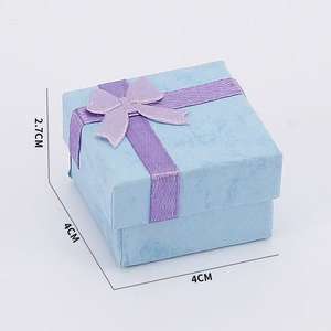 Skyland 4*4 petite boîte à bijoux boîte de couverture pour bagues boucles d'oreilles pour cosmétique et huile essentielle stockage cadeau emballage accessoire - Product Image 4