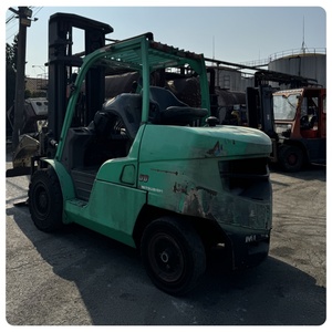 Chariot élévateur Mitsubishi d'occasion d'origine japonaise de 5 tonnes FD50NT, faible nombre d'heures, bien entretenu, avec boîte de vitesses et pompe, à vendre - Product Image 4