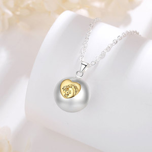 Collier en cuivre pour femmes enceintes, girafe, carillon d'ange, cloche mexicaine, boule de <span class=keywords><strong>maternité</strong></span>, pour mère - Product Image 3