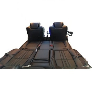 Nuevo Soporte para Piernas con Reposacabezas Eléctrico, Carga USB/Inalámbrica, Control Táctil, Asiento de Cuero de Lujo para Coche, para Conversión - Product Image 1
