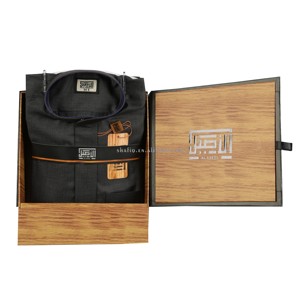 Fashional Alaseel marque hiver Thobes vêtements musulmans Jalabya pour hommes robe islamique moderne avec boîte de haute qualité - Product Image 3