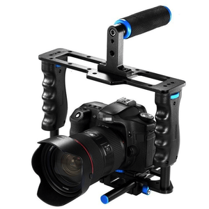 De aleación de aluminio profesional DSLR Cámara jaula SLR Video jaula con agarre de la mano de nivel de manejar para Canon 5D mark II/<span class=keywords><strong>III</strong></span> - Product Image 1