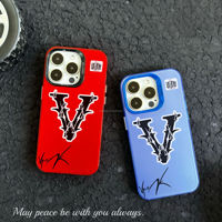 Coque de téléphone tendance personnalisée à dégradé pour iPhone 17 16 13 Pro Max 12 Mini 11 Pro Xs Xr - Coque de protection élégante Vrunk