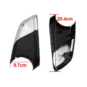 Volkswagen VW <span class=keywords><strong>Polo</strong></span> 2006-2011 Lampe de clignotant de voiture Nouvel état Rétroviseur d'aile de porte avec feu de position pour le côté - Product Image 3