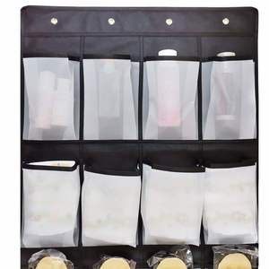 16 Grid Non-woven Hanging Bag <b>Shoes</b> Behind the Door Buggy Bag Outdoor Camping Tent Small Items Hanging <b>Storage</b> Bag - Product Image 4