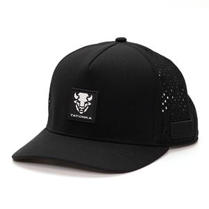 Gorra Trucker de Nailon con Parche de Goma, 5 Paneles, Visera Curva, Gorra de Rendimiento Personalizada al por Mayor - Product Image 4