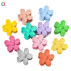 QIYUE – Nouveauté Pince à Cheveux Grande Fleur 7,5 cm en Plastique Trempé ABS Laqué pour Femme – Accessoire de Mode - Product Image 6