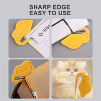 Coupe-enveloppes en plastique Ouvre-lettres Couteau utilitaire Outil pour la découpe de papier dans le bureau, la maison ou l'école