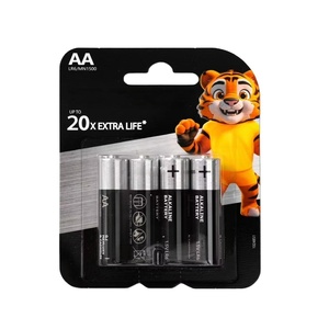 แบตเตอรี่อัลคาไลน์ AA 1.5V LR6 MN1500 กำลังสูง รูปทรงกระบอก สำหรับรีโมทคอนโทรล ไฟฉาย และของเล่น - Product Image 1