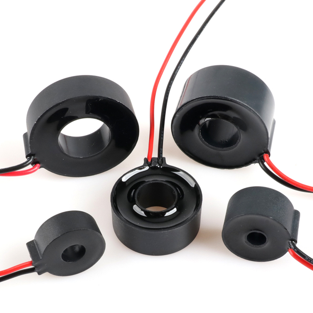 Ring Type Current Transformer CT AC 10A 5mA 30A 15mA 50A 25mA 100A 40mA 2000 1 1000 Toroidal Current Sensor Transformer Factory