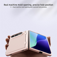 Nouvelle coque de téléphone portable pliable en PC avec motif géométrique à points circulaires et peinture métallique pour iPhone Duo Google Pixel 11