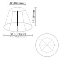 Portable Pliable Reine Ronde Parapluie Moustiquaire Usage Domestique Anti-Moustiquaire pour Bébés En Plein Air Soleil Parapluie Rome En Gros