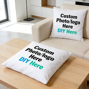 Custom <strong>Double</strong> Sided Printed <strong>Pillow</strong> Cover Customized Cushion Case for Home Decor Wholesale - Product Image 4