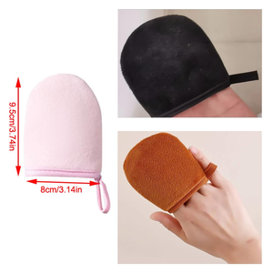 Self Application Tanning Mitts/Bronzing Tanning Applicator <b>Gloves</b>/Super Soft Velour Self Tanning Applicator Mitt - Product Image 4