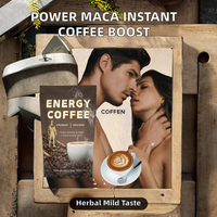 Offre Spéciale : Café Instantané X Power Maca - 100% Herbes Chinoises de Qualité Supérieure, Goût Doux, Énergie Masculine (10 Sachets)