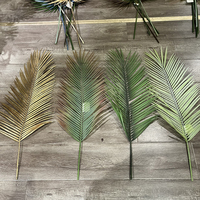 EG-J141 Artificielle Multicolore 94cm Longueur Herbe Feuilles Tropicales Plantes Décoratives Vente de Faux Feuilles De Palmier