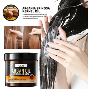 Set de Cuidado Capilar de 500 ml de la <span class=keywords><strong>Mejor</strong></span> Calidad, Champú Antiencrespamiento con Aceite de Argán <span class=keywords><strong>y</strong></span> Coco Natural, Tratamiento Capilar Orgánico Nutritivo e Hidratante - Product Image 5