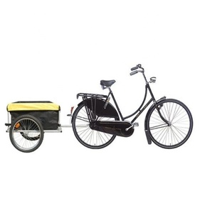 Populaire multi-usages facile Installation en plein air voyage <span class=keywords><strong>chien</strong></span> vélo remorque grande taille <span class=keywords><strong>Cargo</strong></span> remorque <span class=keywords><strong>pour</strong></span> vélo avec couvercle étanche - Product Image 2