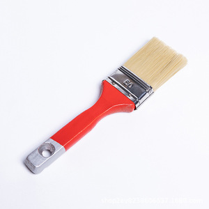 Flat Sash Paint <b>Brush</b> 15mm <b>PET</b> Bristles Red Handle For Home Painting - Product Image 4