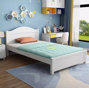 Lit simple pour enfants, style dessin animé célèbre sur Internet, en bois massif, économique, avec bord large, pliable, avec tiroir, moderne, pour <span class=keywords><strong>chambre</strong></span> d'enfant, garçon ou fille, princesse - Product Image 6