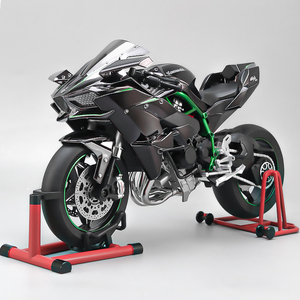 2025 Hot New Style <strong>Diecast</strong> <strong>1</strong>:<strong>6</strong> <strong>Motorcycle</strong> with Key Open Spray Electric Fun Toy High Tech Novelties Metal Model Bike Toy Gift - Product Image 1