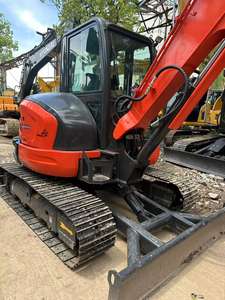 Venta caliente utilizada para Kubota Kx155 Mini Excavadora 161 y 163 Modelos 5.5ton Bulldozer con oruga hidráulica para US Dirt Turf - Product Image 3