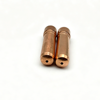 Pointe de contact pour soudage MIG résistante à l'usure, standard et non standard, pièces de rechange industrielles sur mesure, fourniture directe d'usine