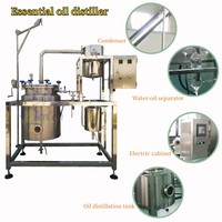 Distillateur industriel d'huile essentielle de machine d'extraction d'huile essentielle de bois de citron de vanille