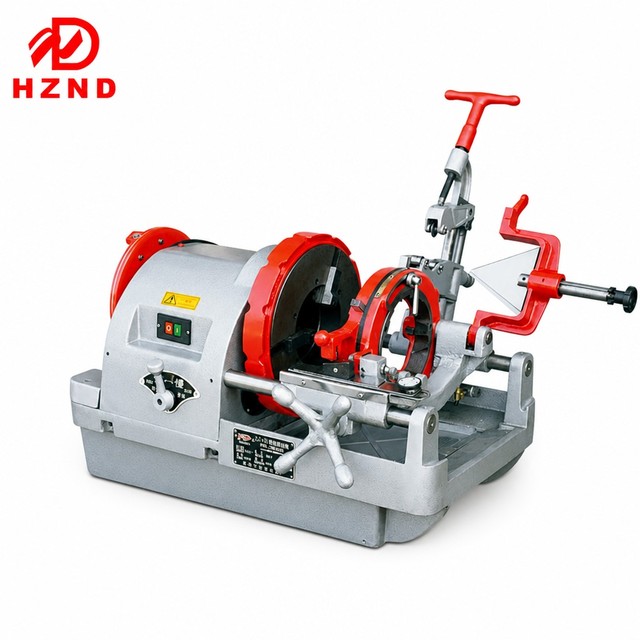 NINGDA 6Inch Heavy Duty Pipe Threading Machine  380V for Oil Gas Industrial Pipeline