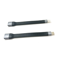 Câble adaptateur USB C mâle vers USB femelle, câble de chargeur court de type C pour MacBook/ordinateur portable/station d'accueil