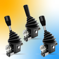 Sakae 50JC 50JCK C-S50JCK-10815 10815 Contrôleur de joystick industriel à axe unique avec effet hall et tenue par friction
