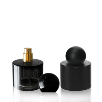 Bouteille Spray de Parfum de Luxe en Verre Cristal Unique Colorée 30 ml 50 ml 100 ml Rechargeable avec Boîte – Vente en Gros