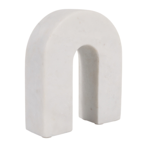 Scultura in Marmo a Forma di Arco, Statuetta Decorativa per Casa e Bagno, Oggetto Decorativo Moderno e Minimalista per Ufficio - Product Image 2
