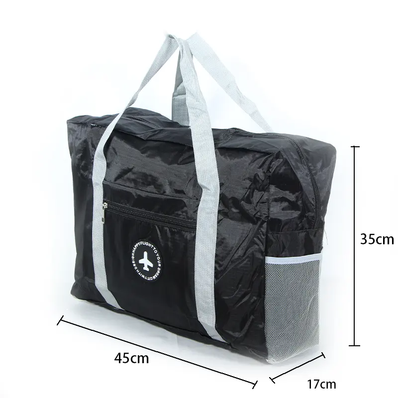 Business Style Travel Duffel Bag Large Pocket Overnight Bag Sports Tote Gym Bag in Water Proof Material