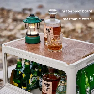 <b>Camping</b> <b>Storage</b> <b>Box</b> Portable Outdoor Multi-Functional Foldable Plastic PP 25L Food Container Car <b>Storage</b> Organizer - Product Image 4