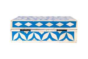 Caja de almacenamiento de joyería de madera con incrustaciones de hueso hechas a mano de lujo, organizador decorativo al mejor precio para anillos y accesorios - Product Image 2