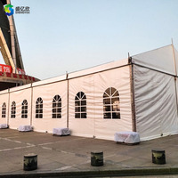 Venta caliente 30x50m Estructura de tienda de almacén de PVC grande resistente para almacenamiento industrial