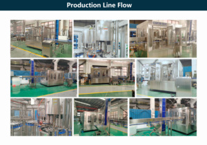 Machine de remplissage d'eau polyvalente et réglable pour la production de bouteilles PET de 200 ml à 2000 ml - Product Image 5