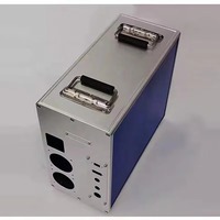 Plataforma de trabajo económica con columna elevadora de 500 mm y caja de alimentación de ruta óptica para máquina de marcado láser de fibra DIY