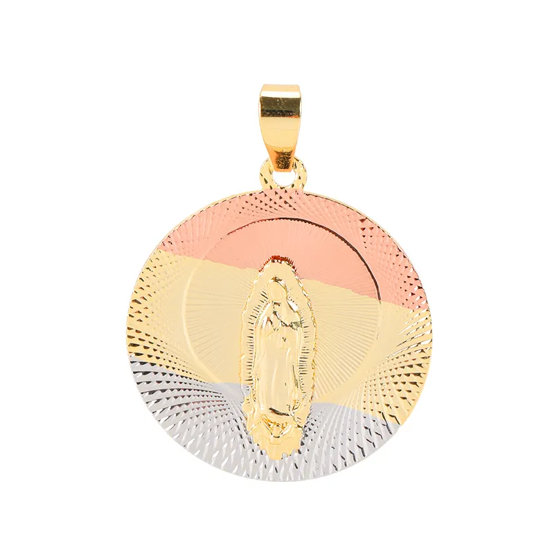 oro laminado por mayoreo 18k religious jewelry pendant jesus cross