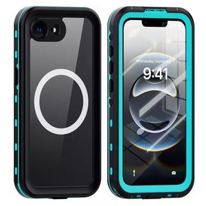 Étui étanche magnétique sans fil pour <span class=keywords><strong>iPhone</strong></span> 16 E 15 14 13 12 11Pro Max sac de natation scellé couverture robuste 16e en stock - Product Image 1