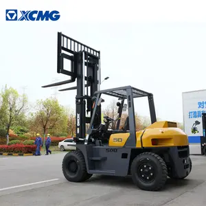 XCMG new transport forklift 5 ton XCB-D50 turret forklift truck cheap sale