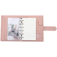 FB TK vente chaude 8 pièces poches pour cartes transparentes pour taille A7 avec 6 trous reliure pour ordinateur portable à 6 anneaux sacs à feuilles mobiles