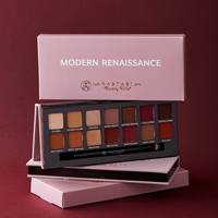 Boîte en carton vide cosmétique de haute qualité personnalisée magnétique avec miroir palette de maquillage fard à paupières boîte en papier