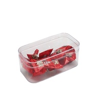 Boîte d'emballage carrée pour gâteau en plastique recyclable avec fenêtre transparente, boîte de pâtisserie alimentaire sécurisée