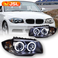 Pour BMW Série 1 E87 2004-11 Phare à LED Complet avec Feux de Jour et Clignotants Angel Eye