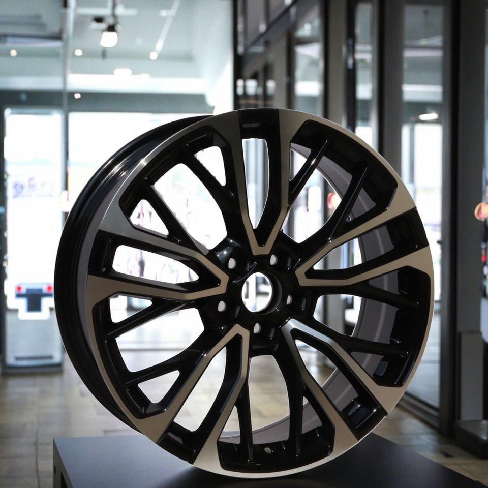 FBX431 19 Inch Flow Formed Aluminum Alloy Matte Black Multi-Spoke ...